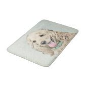 Cocker Spaniel Buff-schildering - Oorspronkelijke  Badmat (Gekanteld)