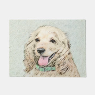 Cocker Spaniel Buff-schildering - Oorspronkelijke Deurmat