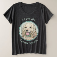 Cocker Spaniel Buff-schildering - Oorspronkelijke 