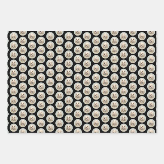 Cocker Spaniel Buff-schildering - Oorspronkelijke Inpakpapier Vel (Voorkant 3)