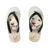 Cocker Spaniel Buff-schildering - Oorspronkelijke Kinder Teenslippers (Voetbed)