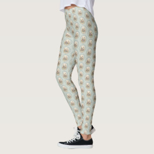 Cocker Spaniel Buff-schildering - Oorspronkelijke  Leggings