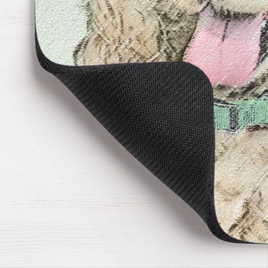 Cocker Spaniel Buff-schildering - Oorspronkelijke  Muismat (Hoek)