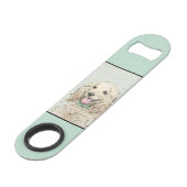 Cocker Spaniel Buff-schildering - Oorspronkelijke  Speed Flessenopener (Voorkant Gekanteld)