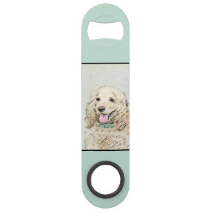 Cocker Spaniel Buff-schildering - Oorspronkelijke  Speed Flessenopener