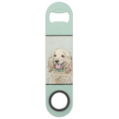 Cocker Spaniel Buff-schildering - Oorspronkelijke  Speed Flessenopener (Voorkant)