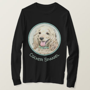 Cocker Spaniel Buff-schildering - Oorspronkelijke  T-shirt