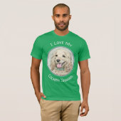 Cocker Spaniel Buff-schildering - Oorspronkelijke T-shirt (Voorkant volledig)