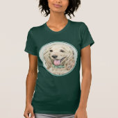 Cocker Spaniel Buff-schildering - Oorspronkelijke T-shirt (Voorkant)