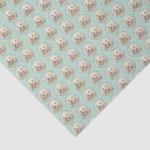 Cocker Spaniel Buff-schildering - Oorspronkelijke Tissuepapier (Detail)