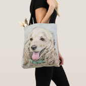 Cocker Spaniel Buff-schildering - Oorspronkelijke  Tote Bag (Dichtbij)