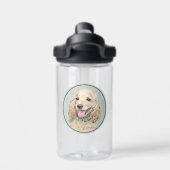 Cocker Spaniel Buff-schildering - Oorspronkelijke  Waterfles (Achterkant)