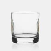 Cocker Spaniel Buff-schildering - Oorspronkelijke  Whisky Glas (Links)