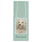 Cocker Spaniel Buff-schildering - Oorspronkelijke Wijn Cadeautas (Voorkant)