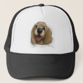 Cocker Spaniel Busting Out Trucker Pet (Voorkant)
