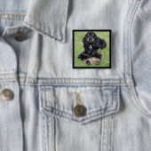 Cocker Spaniel Button (In situ)