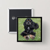 Cocker Spaniel Button (Voorkant /achterkant)