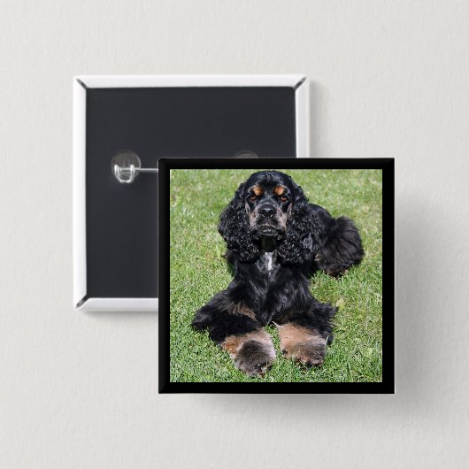 Cocker Spaniel Button (Voorkant /achterkant)