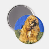 Cocker Spaniel Cadeaus Magneet (Voorkant / Achterkant)
