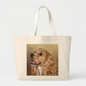 Cocker Spaniel Canvas tas (Voorkant)