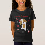 Cocker Spaniel Christmas Dog Winter Animals Dogs T-shirt<br><div class="desc">The Cocker Spaniel dog for Christmas with fairy lights. Funny animals with gifts and snow to the folidays. Also funny for Christmas in July. Dogs are sweet animals and perfect for Christmas.</div>