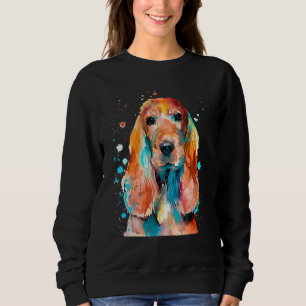 Cocker Spaniel Cockerspaniel Waterverf Grafisch De Trui