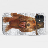 Cocker Spaniel Cowboy 2 Case-Mate iPhone Case (Achterkant (horizontaal))