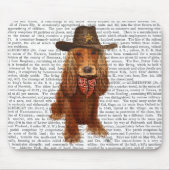 Cocker Spaniel Cowboy 2 Muismat (Voorkant)