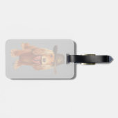 Cocker Spaniel Cowboy Bagagelabel (Achterkant horizontaal)