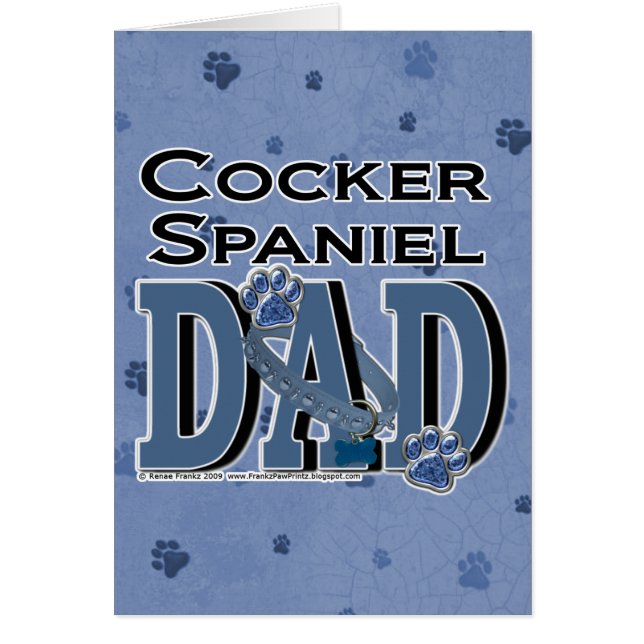 Cocker Spaniel DAD (Voorkant)