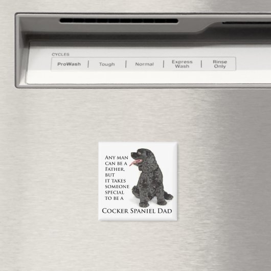 Cocker Spaniel Dad Magnet (Insitu (Vaatwasser))