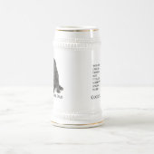 Cocker Spaniel Dad Stein Bierpul (Center)