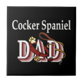 Cocker Spaniel DAD Tegeltje (Voorkant)