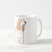 Cocker spaniel Delight � Cute Animal Art Koffiemok (Voorkant rechts)