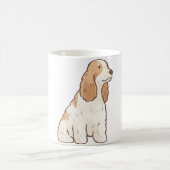 Cocker spaniel Delight � Cute Animal Art Koffiemok (Center)