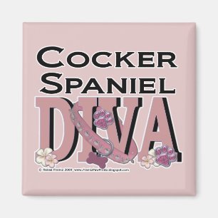 Cocker Spaniel DIVA Magneet