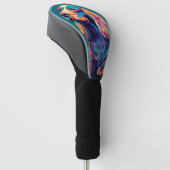 Cocker Spaniel Dog 001 - Bruno Pokopen Golfheadcover (Schuin)