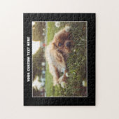 Cocker Spaniel Dog Aangepast Jigzaag Puzzle Legpuzzel (Verticaal)