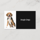 Cocker Spaniel Dog Breeder Pet Sitter Visitekaartje (Achterkant)