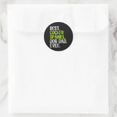 Cocker Spaniel Dog Dad Vaders Dag Hondenliefhebber Ronde Sticker (Tas)
