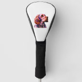 Cocker Spaniel Dog Golfheadcover (Voorkant)