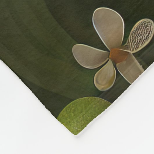 Cocker Spaniel Dog in St. Patrick's Day Dress Fleece Deken (Hoek)