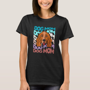 Cocker Spaniel Dog mama Retro Dog Mama T-shirt