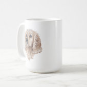 Cocker Spaniel Dog Mok | 15 oz. (Voorkant links)