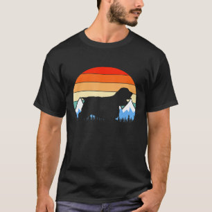 Cocker Spaniel Dog Owner Mountains Retro T-shirt