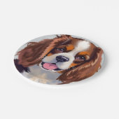 Cocker Spaniel | Dog Painting Pet Papieren Bordje (Gekanteld)
