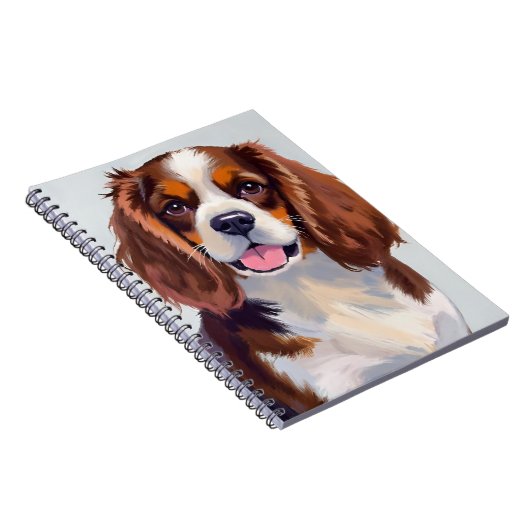 Cocker Spaniel | Dog Pet Painting Notitieboek (Rechterzijde)