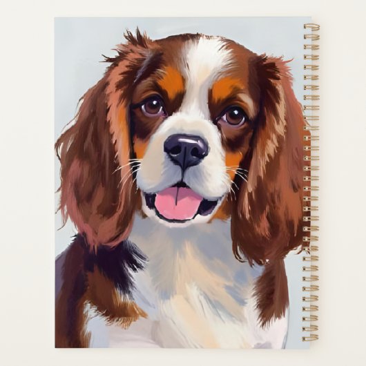 Cocker Spaniel | Dog Pet Painting Planner (Achterkant)