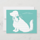 Cocker Spaniel Dog Puppy Bedankkaart (Voorkant)