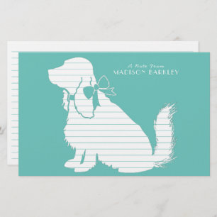 Cocker Spaniel Dog Puppy Briefpapier